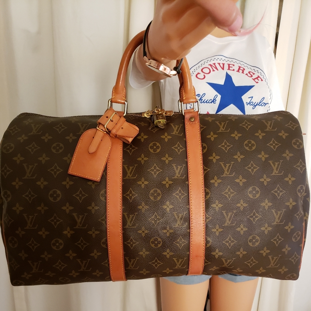Authentic Pre loved  Louis Vuitton Keepall 50